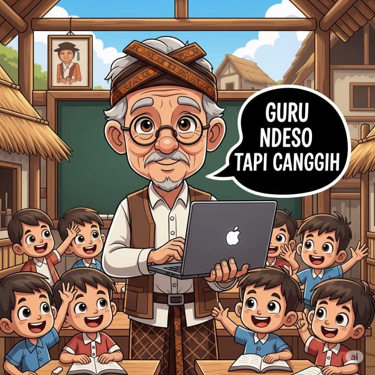 GURU MERDEKA PAKAI AI: Cara Combine Deep Learning & Kurikulum Merdeka Biar Siswa Auto Juara (Template GRATIS!)”